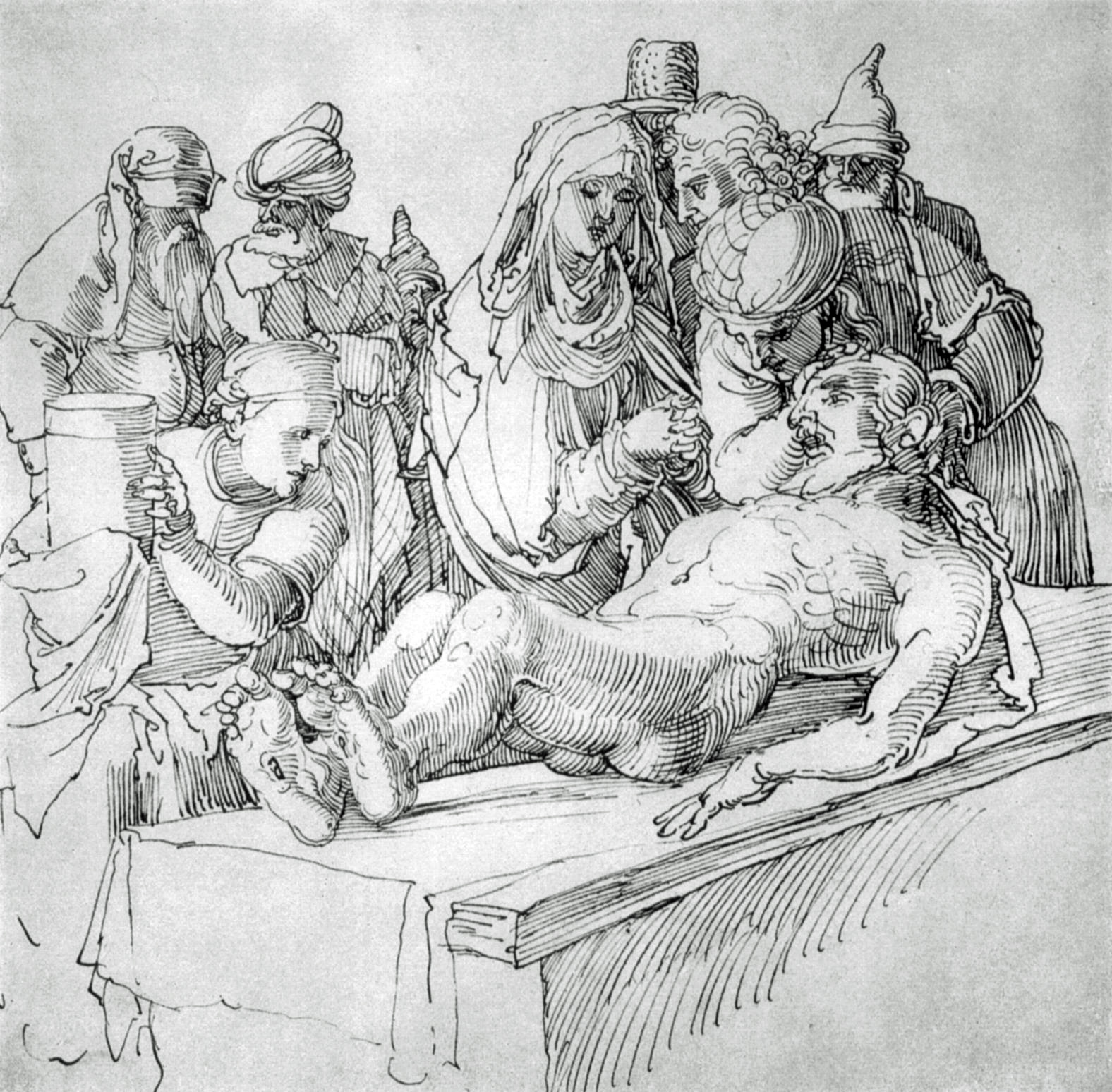 Albrecht Duerer – Złożenie do grobu.