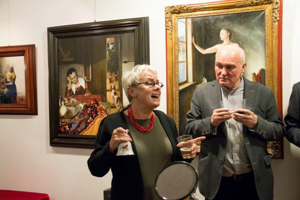 Wystawa Krzysztofa Drabickiego w Galerii Kuriera Plus. foto Zosia Zeleska-Bobrowski