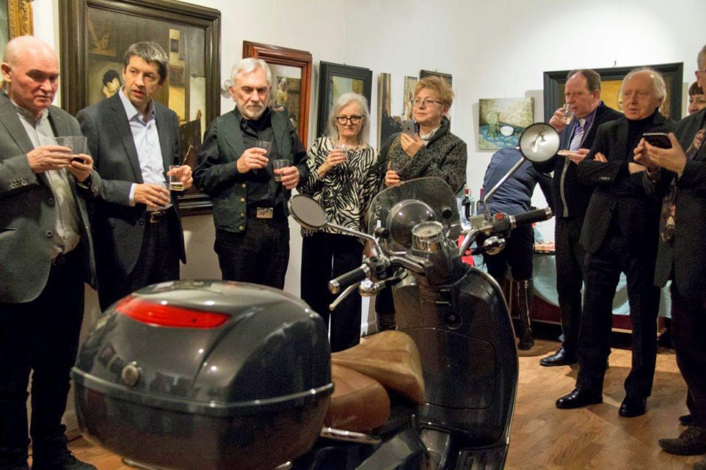 Wystawa Krzysztofa Drabickiego w Galerii Kuriera Plus. foto Zosia Zeleska-Bobrowski