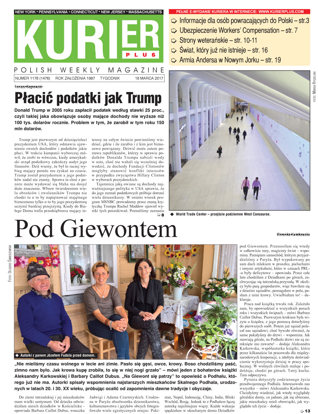 Kurier Plus e-wydanie 18 marca 2017